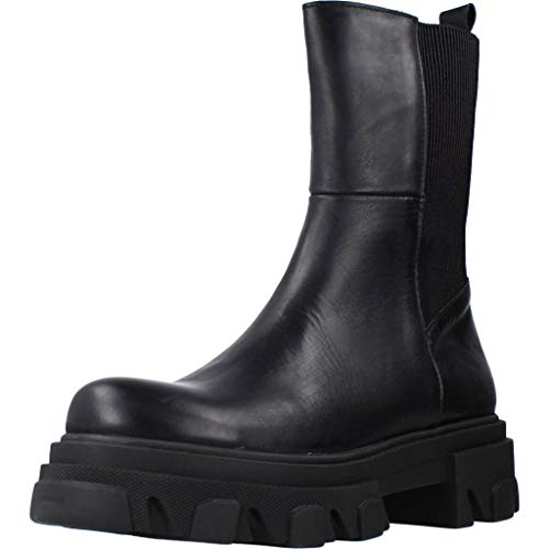 INUOVO Damen 677029 Halblange Stiefel, Schwarz, 40 EU von Inuovo