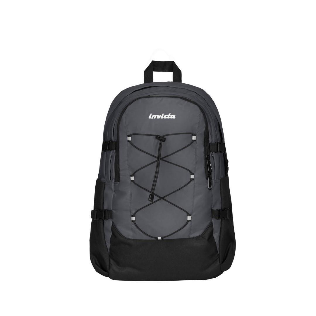 INVICTA - Funktionsrucksack Invict-Act Plain Grs Iron Gate Grau von INVICTA