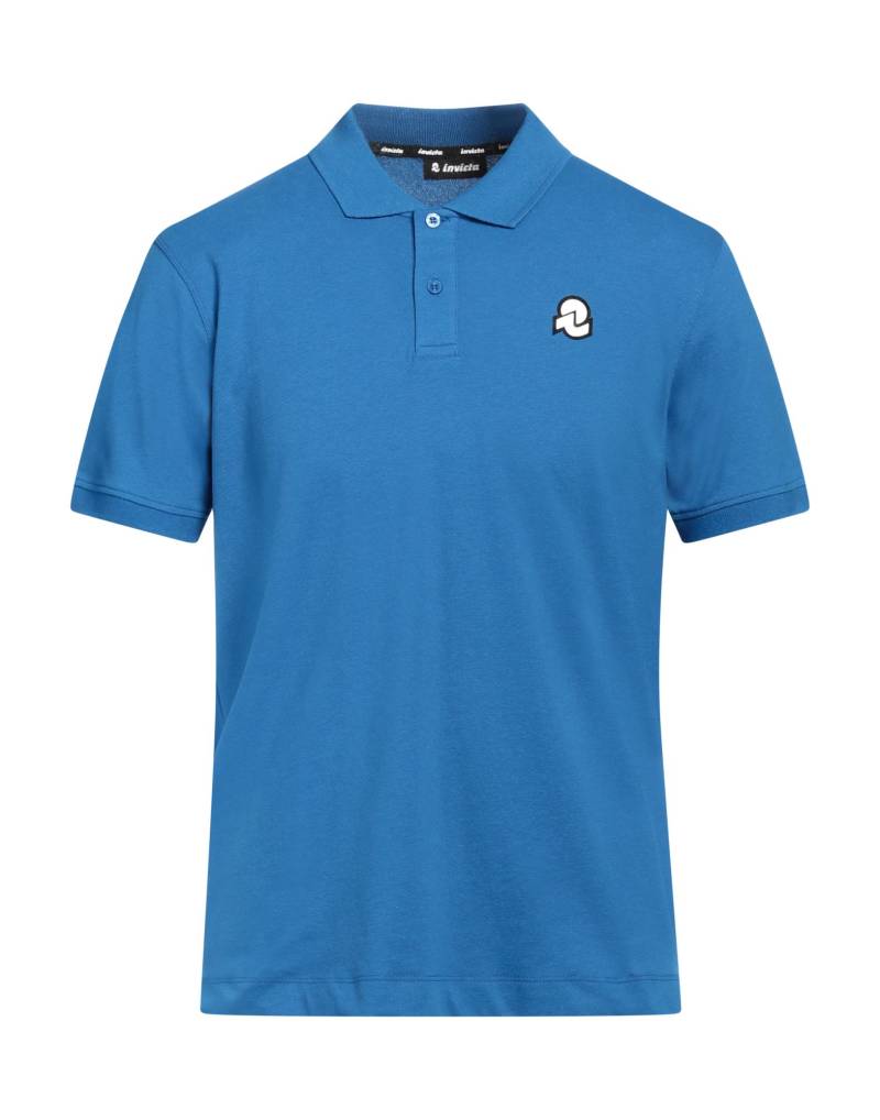 INVICTA Poloshirt Herren Azurblau von INVICTA