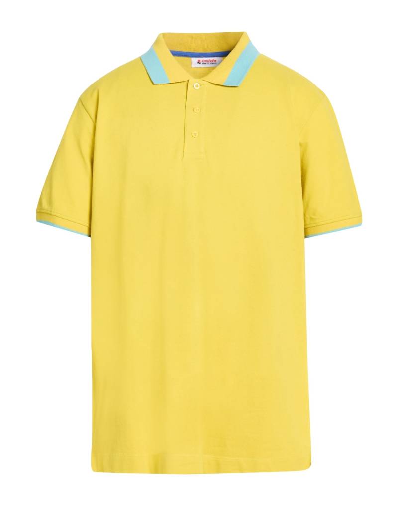 INVICTA Poloshirt Herren Gelb von INVICTA