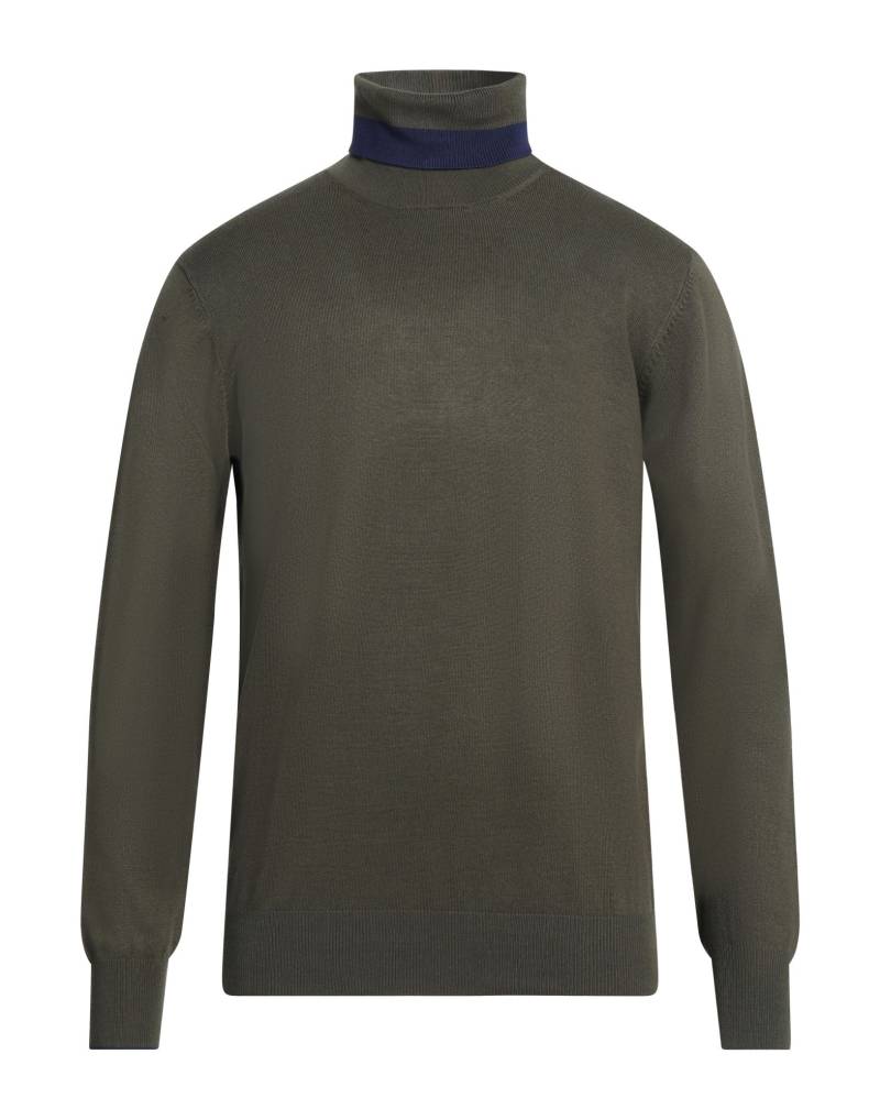 INVICTA Rollkragenpullover Herren Militärgrün von INVICTA