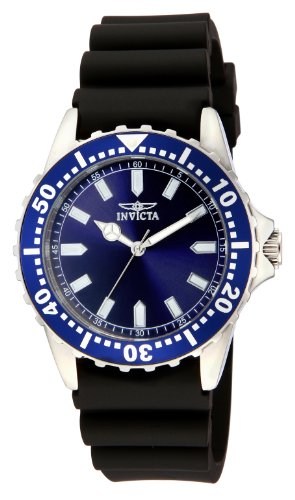 INVICTA Herren-Armbanduhr XL Pro Diver Analog Quarz Silikon 15142 von Invicta