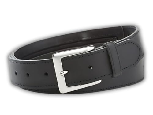 INVIDA Geldgürtel Herren mit Geheimfach, Tresor Gürtel, MADE IN GERMANY, 100% RINDLEDER, Geldversteck Gürtel, Reisegeldgürtel, Leder Gürtel mit Reißverschluss, Schwarz, 4cm Breite, 115cm Bundweite von INVIDA