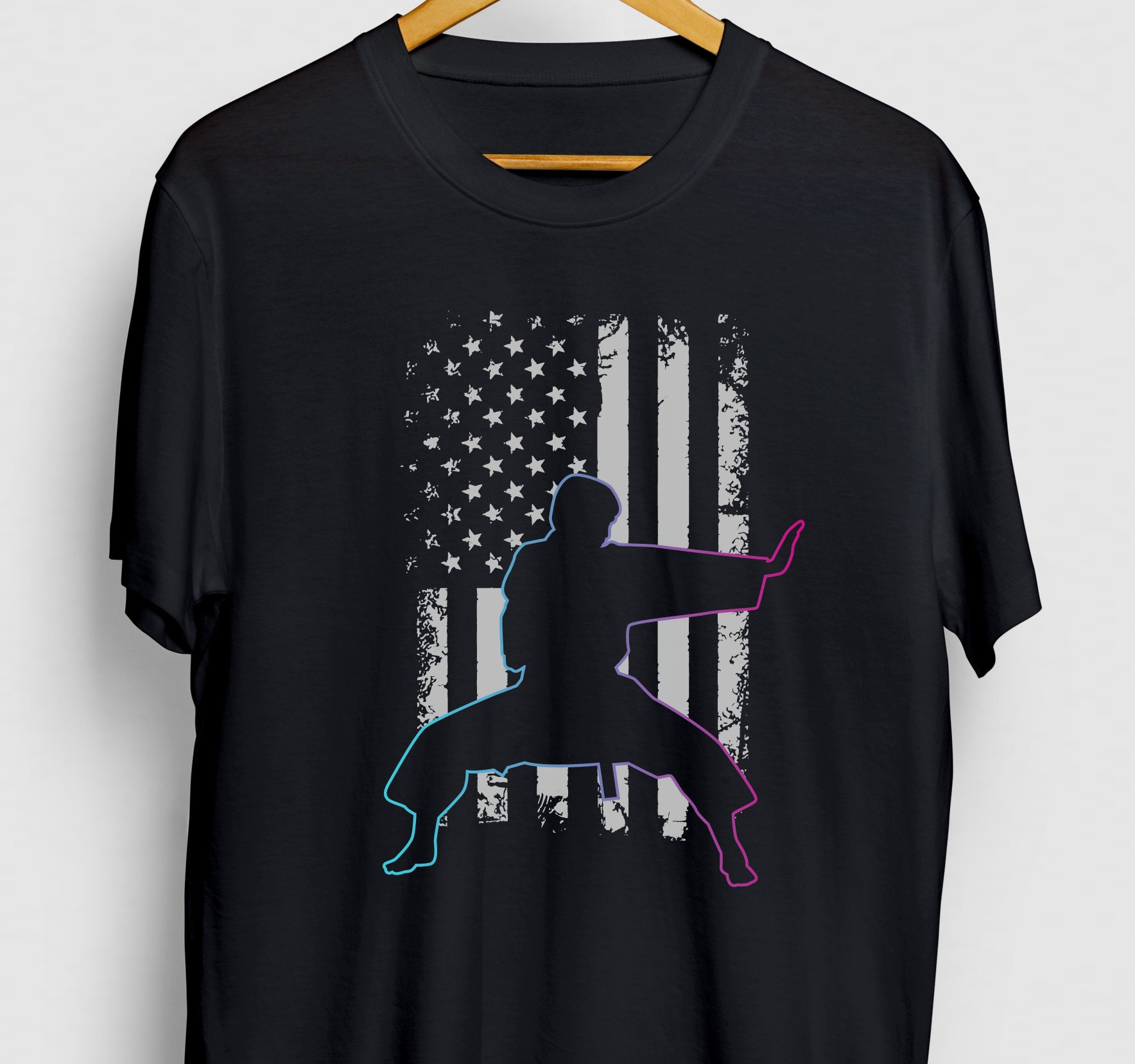 Karate Shirt, Geschenk, Lustiges Mama, Mädchen, Flagge Hoodie/Jugend Shirt Unisex T-Shirt von MySweetHideoutCo