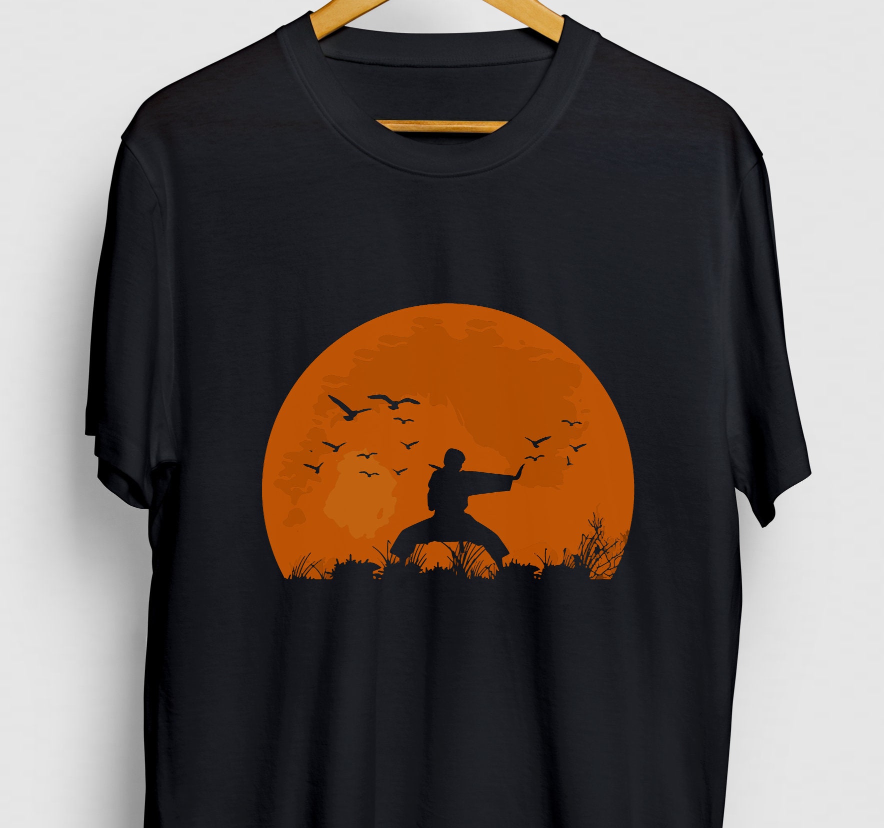 Karate Shirt, Geschenk, Lustiges Mama, Mädchen, Sunset Hoodie/Jugend Shirt Unisex T-Shirt von MySweetHideoutCo