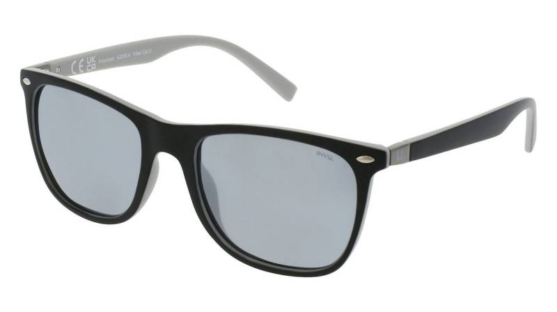INVU Fahrradbrille INVU matt schwarz grau Spuiegel silber INVU Fahrradbrille INVU matt schwarz grau Spuiegel silber von INVU