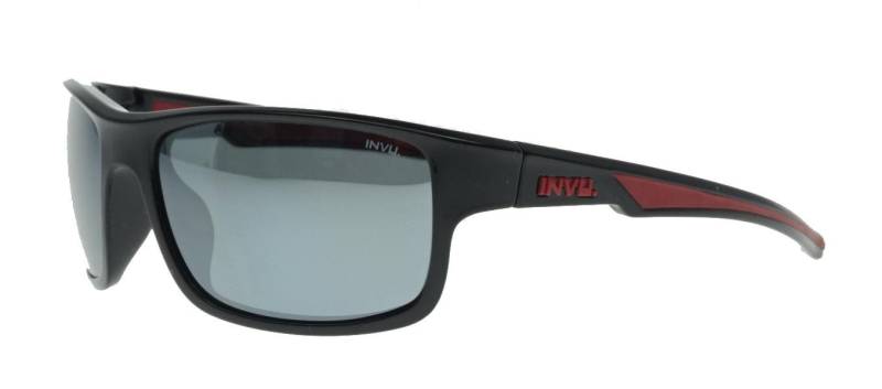 INVU Sonnenbrille INFU Kids schwarz/Gumm. rot INVU Sonnenbrille INFU Kids schwarz/Gumm. rot von INVU