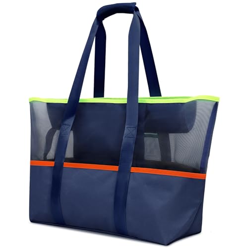 INYEEXUP Strandtasche XXL Familie, Strandtasche mit Reißverschluss Beach Bag Einkaufstaschen Shopper Damen Groß Badetasche, für Reisen Einkaufen und Alltag INYEEXUP Strandtasche XXL Familie, Strandtasche mit Reißverschluss Beach Bag Einkaufstaschen Shopper Damen Groß Badetasche, für Reisen Einkaufen und Alltag von INYEEXUP