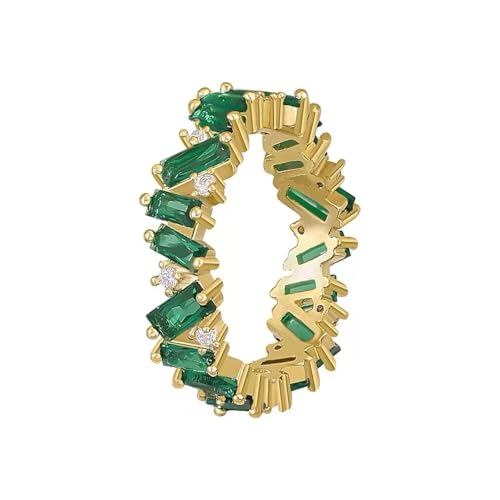 IOETSEUT Damen Schmuck Ring Luxus Grün Kristall Unregelmäßig Gold Farbe Ringe Frau 2025 Neo Goth Schmuck High Level Set Zubehör Für Koreanische Mode Mädchen IOETSEUT Damen Schmuck Ring Luxus Grün Kristall Unregelmäßig Gold Farbe Ringe Frau 2025 Neo Goth Schmuck High Level Set Zubehör Für Koreanische Mode Mädchen von IOETSEUT