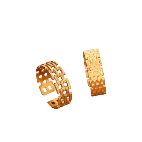 IOETSEUT Damen Schmuck Ring Ringe Set Minimalistisch Geometrisch hohl Mode Persönlichkeit Verstellbarer offener Ring für Frauen Schmuck Hochzeitsgeschenke IOETSEUT Damen Schmuck Ring Ringe Set Minimalistisch Geometrisch hohl Mode Persönlichkeit Verstellbarer offener Ring für Frauen Schmuck Hochzeitsgeschenke von IOETSEUT