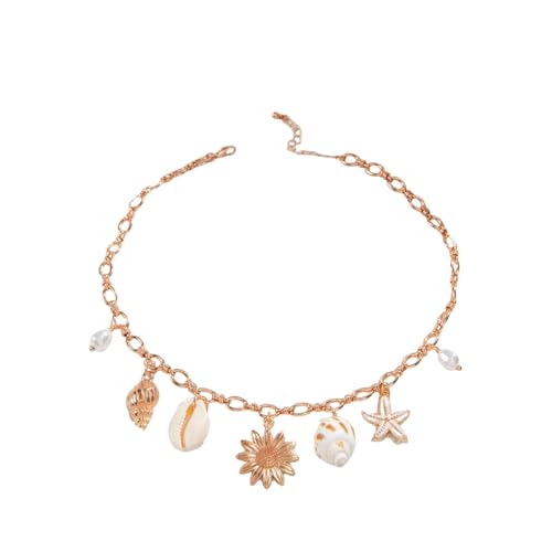 IOETSEUT Schwester Halskette Frauen Kpop Boho Seestern Jakobsmuscheln Anhänger Choker Halskette Frauen Elegante Quaste Kette Sonnenblume Ästhetik Mied Strand Perle Schmuck Lehrer Geschenke IOETSEUT Schwester Halskette Frauen Kpop Boho Seestern Jakobsmuscheln Anhänger Choker Halskette Frauen Elegante Quaste Kette Sonnenblume Ästhetik Mied Strand Perle Schmuck Lehrer Geschenke von IOETSEUT