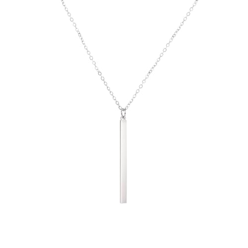 IOETSEUT Schwester Halskette geschichtete Halskette Frauen Einfache Stick Halskette für Frauen Langer Streifen Anhänger Halsketten Minimalistische Geometrische Kpop Schmuck Geschenke Lehrer Geschenke IOETSEUT Schwester Halskette geschichtete Halskette Frauen Einfache Stick Halskette für Frauen Langer Streifen Anhänger Halsketten Minimalistische Geometrische Kpop Schmuck Geschenke Lehrer Geschenke von IOETSEUT