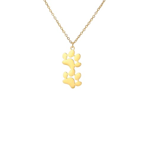 IOETSEUT Schwester Halskette geschichtete Halskette Frauen Haustier Hund Katze Katze Pfote Anhänger Halskette Gold Farbe Kette Choker Mode Tierschmuck Muttertag Geschenk In Lehrer Geschenke IOETSEUT Schwester Halskette geschichtete Halskette Frauen Haustier Hund Katze Katze Pfote Anhänger Halskette Gold Farbe Kette Choker Mode Tierschmuck Muttertag Geschenk In Lehrer Geschenke von IOETSEUT