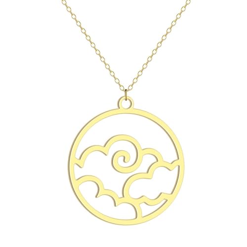 IOETSEUT halskette männer halskette damen Elemente Air Charm Halskette Frauen Vintage Schmuck Ethnischer Schmuck Mode Anhänger Halskette Geschenk von IOETSEUT