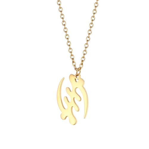 IOETSEUT herren halskette Afrikanische Symbole Zarte Mode Anhänger Halskette Schmuck Geschenk Für Ihn Frau Mit Kette beste freundin geschenke von IOETSEUT