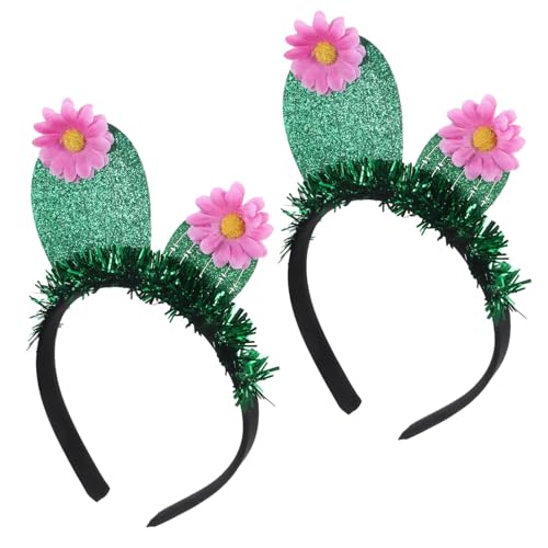 IOIUSKKU 2er Set Festliches Kaktus Kostüm für Damen Buntes Stirnband Set ABS Garneck Kaktus Haarband 2er Set Haariges Set Damen IOIUSKKU 2er Set Festliches Kaktus Kostüm für Damen Buntes Stirnband Set ABS Garneck Kaktus Haarband 2er Set Haariges Set Damen von IOIUSKKU