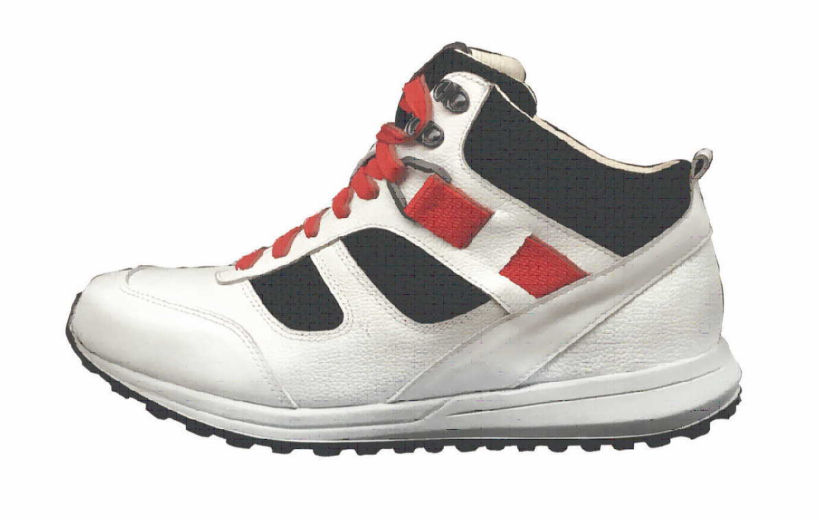 male Sneaker weiss Bastion 38 von ION Footwear GmbH