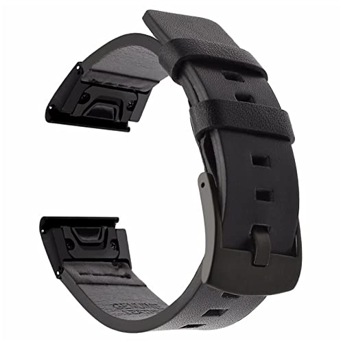 IOTUP 20 22 26 mm neues Smart-Leder-Schnellverschluss-Armband für Garmin Fenix 6 6S 6X Pro 5S 5 5X Plus 3 HR S62 935 Tactix Delta Armband, 20mm Fenix 5S 5SPlus, Achat von IOTUP