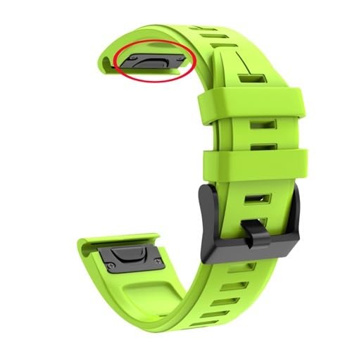 IOTUP 20 mm Smartwatch-Armband für Garmin Fenix 5S/5S Plus/7S/6S Pro, Schnellverschluss-Armband, Silikon, Rotgold, Ersatzzubehör, For Fenix 6S, Achat von IOTUP