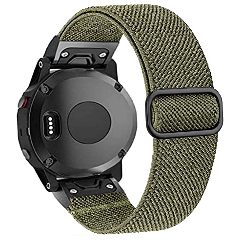 IOTUP Uhrenarmband aus Nylon, 22 mm, schnell anzubringen, für Garmin Fenix 5 Plus 6 Pro Approach S60 S62, Smart-Armband für Vertix-Armband, 22mm For Fenix 5, Achat von IOTUP