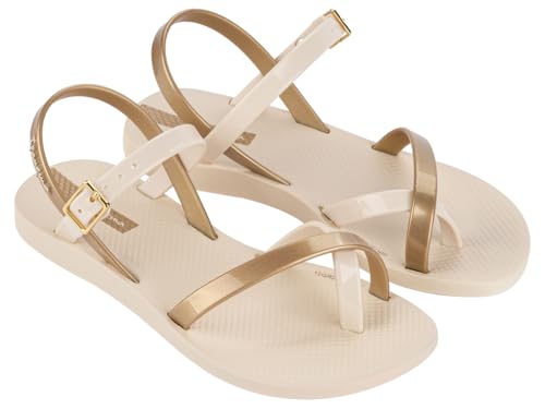 IPANEMA KIDS Ipanema Fashion Sand X Kids, flache Sandalen für Mädchen, gold, 34/35 EU von IPANEMA KIDS