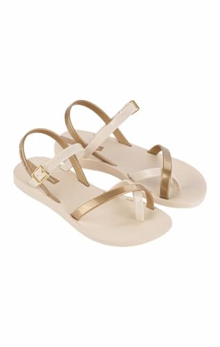 IPANEMA KIDS Ipanema Fashion Sand X Kids, flache Sandalen für Mädchen, gold, 34/35 EU von IPANEMA KIDS