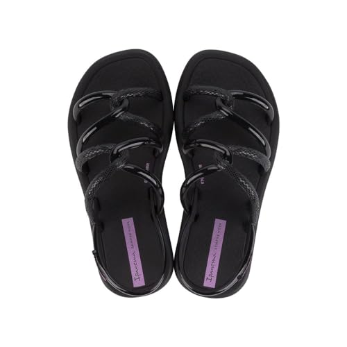 IPANEMA KIDS Ipanema MEU Sol Kids Flache Sandale, Av569 Schwarz Lila, 30 EU von IPANEMA KIDS