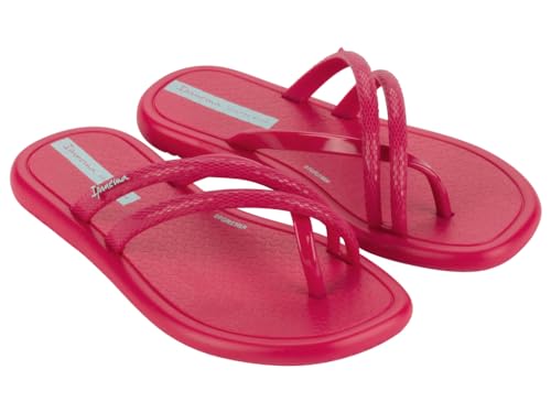 IPANEMA KIDS Ipanema MEU Sol Rast Kids, flache Sandalen für Mädchen, fuchsia, 34/35 EU von IPANEMA KIDS