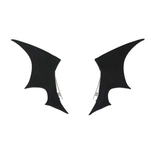 2 Stück Fledermaus Haarspange für Halloween Rutschfeste Haarklaue Frauen Stirnband Dämonenkopfschmuck Teufelshorn Haarschmuck Mädchen-Haar-Accessoires für Karneval Cosplay Party von IPENNY