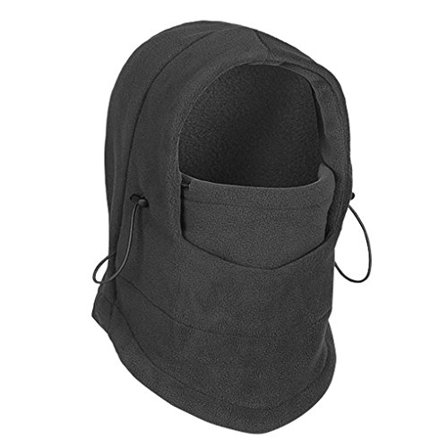 Damen Herren Wintermütze Fliegermütze Sturmhauben 5 in 1 Hut mit Fleecefutter Warm Kindermütze Winter Trapper Winddicht Helm Schlupfmütze Schalmütze Schlupfmütze Beanie Mütze Outdoor Sport Unisex von IPENNY