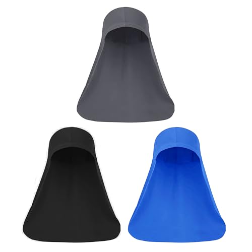 IPENNY 3 Stück Helmfutter with Neck Mask Schweißableitende Kappe mit Schwanz Sun Cycling Running Neck Protection Hat Radfahren Laufen Nackenschutz Hut für Fahrräder Motorradhelme von IPENNY
