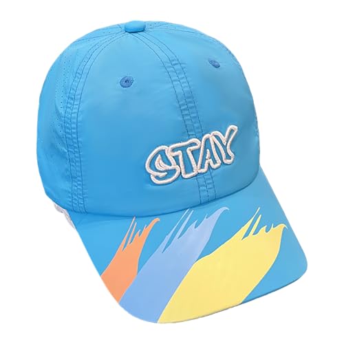 IPENNY Baseball Cap für Kinder Verstellbare Baseballkappe Unisex Vintage Mützen Sonnenschutz Pferdeschwanz Basecap Schnell trocknende Atmungsaktiv Sportmützen für Freizeit und Outdoor von IPENNY