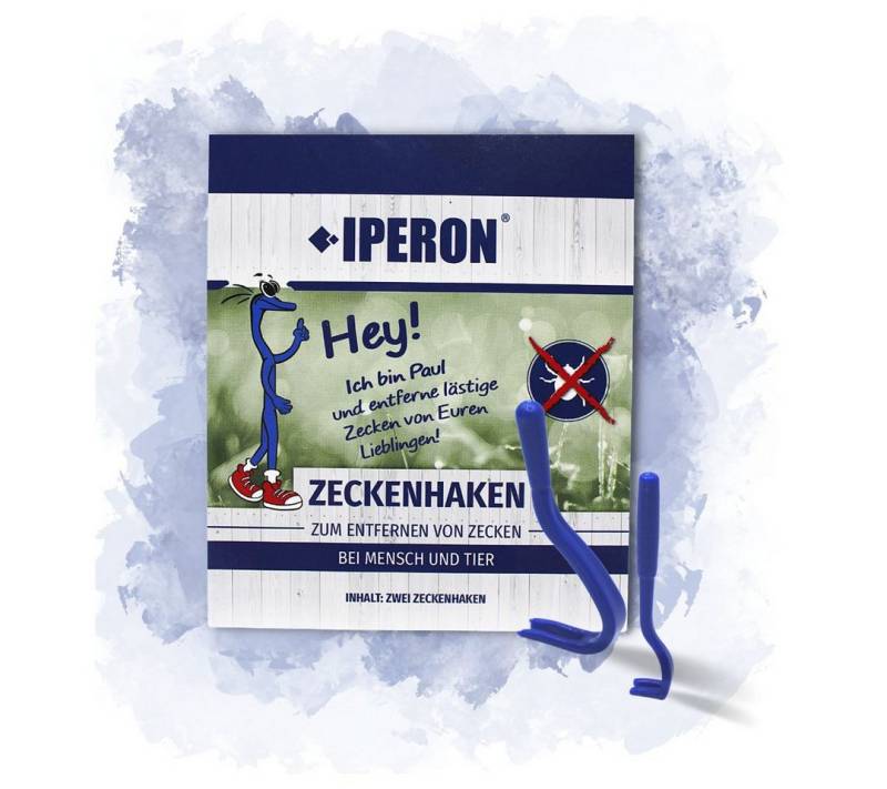 IPERON Zeckenpinzette 2 Stk. IPERON® Zeckenhaken 2er Set, 4-tlg. von IPERON