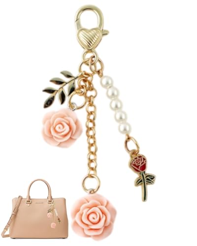 IPNSDON 1 Schlüsselring 1 Autoschlüsselring 1 Damenschlüsselring mit Blumenmotiv 1 personalisierter Schlüsselring mit Hummerschere 1 Mini-Schlüsselring 1 Schulranzen-Schlüsselring von IPNSDON