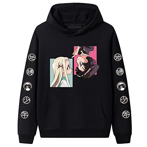 IPOVOQ Toilet Bound Hanako kun Hoodie für Damen Herren Hanako Kun Yashiro Nene Cosplay Kostüm Bedrucktes Langarm-Sweatshirt Pullover Jacke Harajuku Trainingsanzug von IPOVOQ