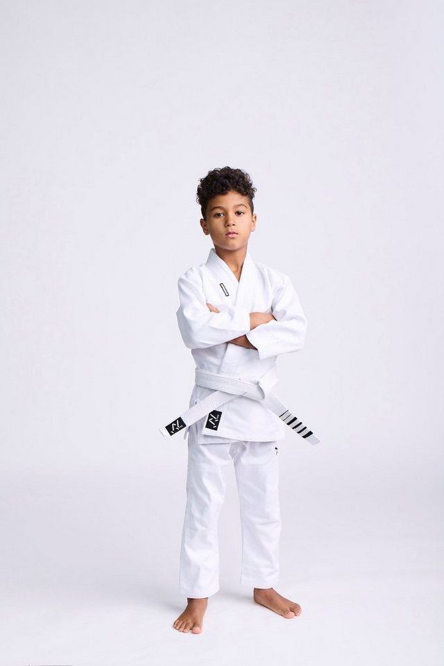 IPPON GEAR Karateanzug Rookie BJJ Brazilian Jiu Jitsu Anzug (Jacke, Hose und Gürtel), 350gr/m² Stoffdichte I Reißfestes Material mit versiegelten Nähten von IPPON GEAR