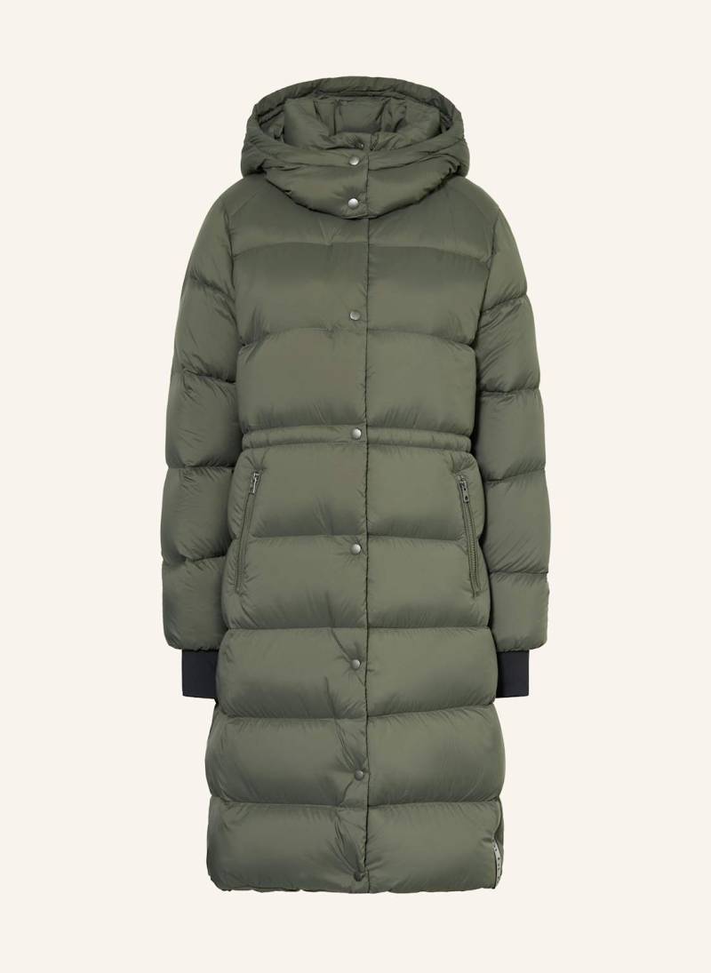 Iq Studio Daunenmantel Mit Abnehmbarer Kapuze gruen von IQ STUDIO