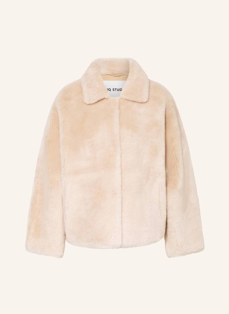 Iq Studio Kunstfell-Jacke weiss von IQ STUDIO