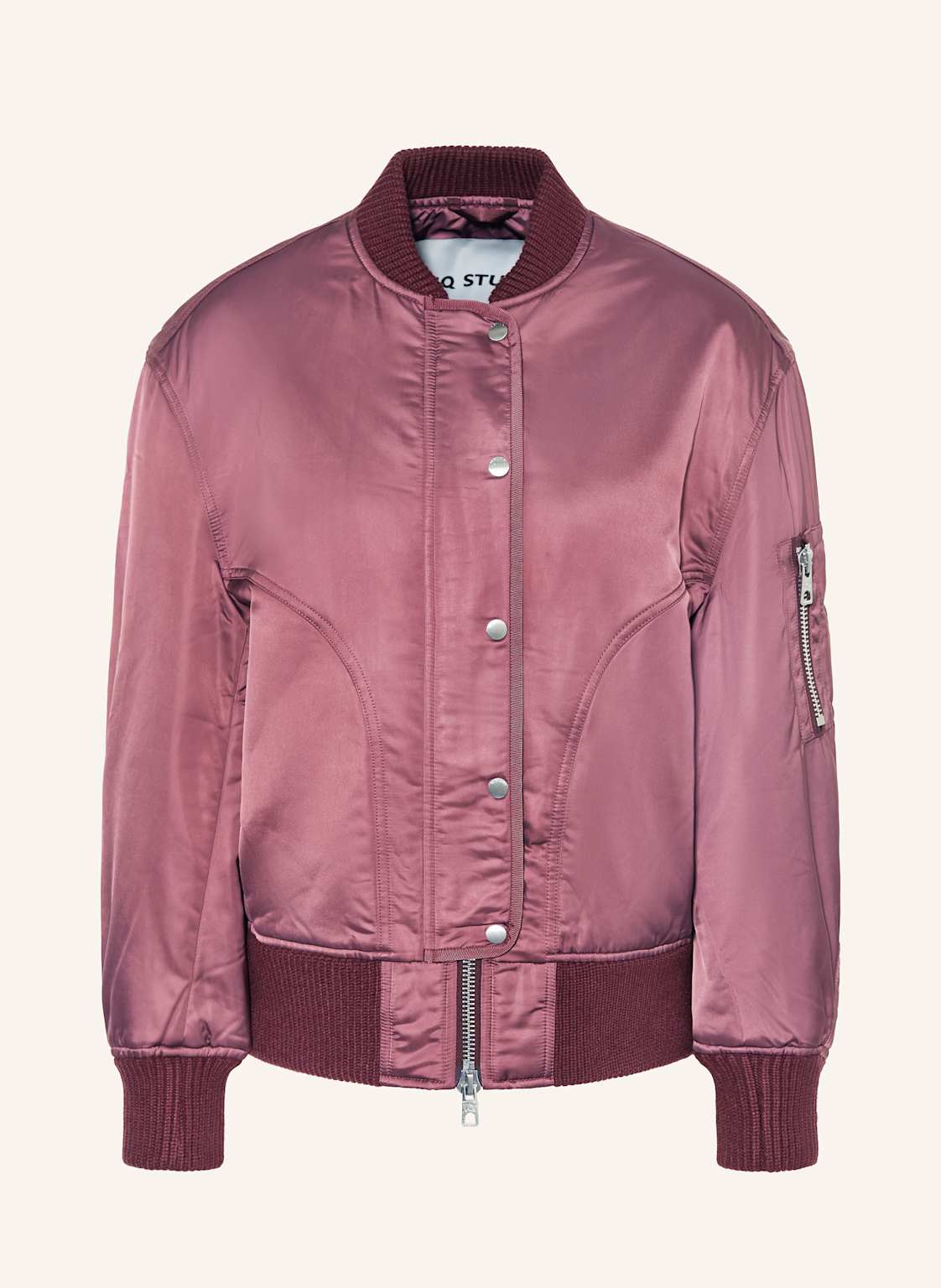 Iq Studio Oversized-Blouson rot von IQ STUDIO