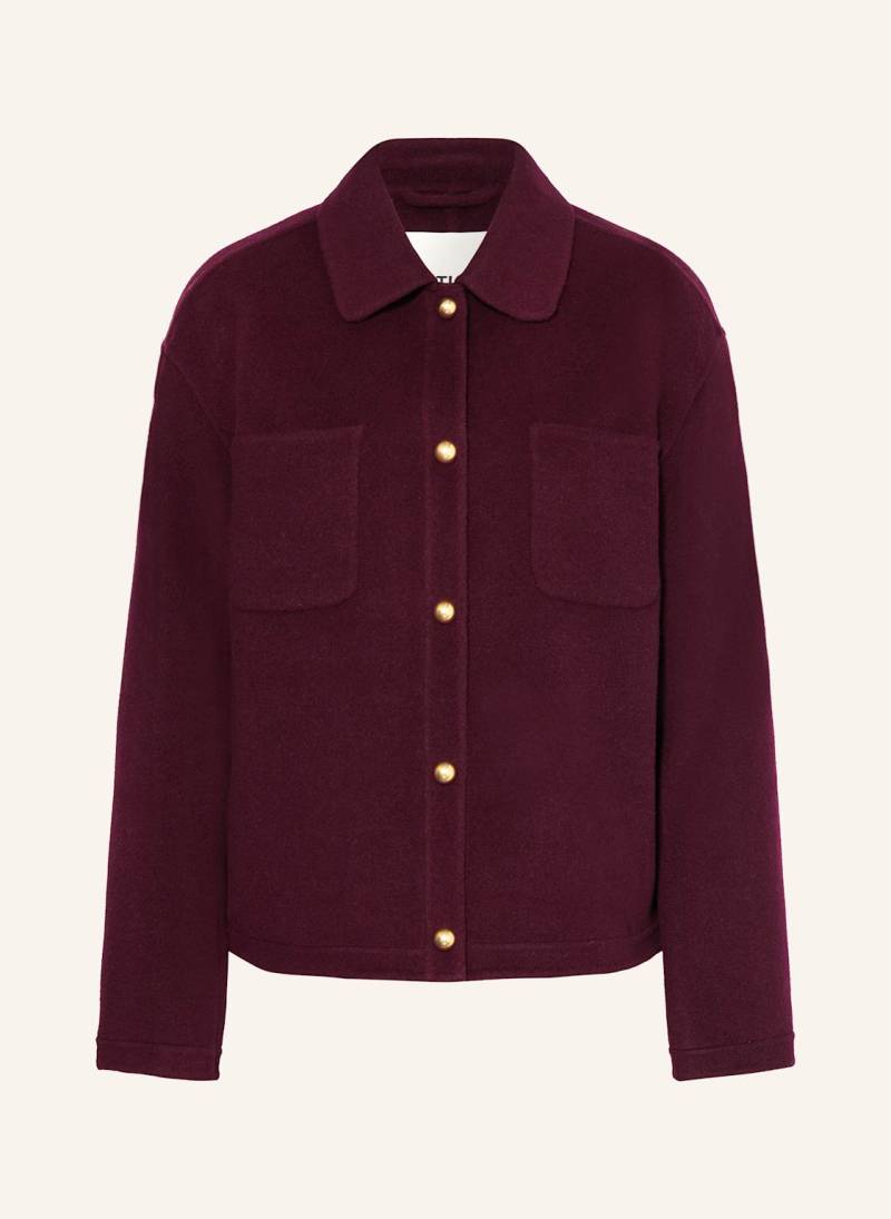 Iq Studio Wolljacke rot von IQ STUDIO