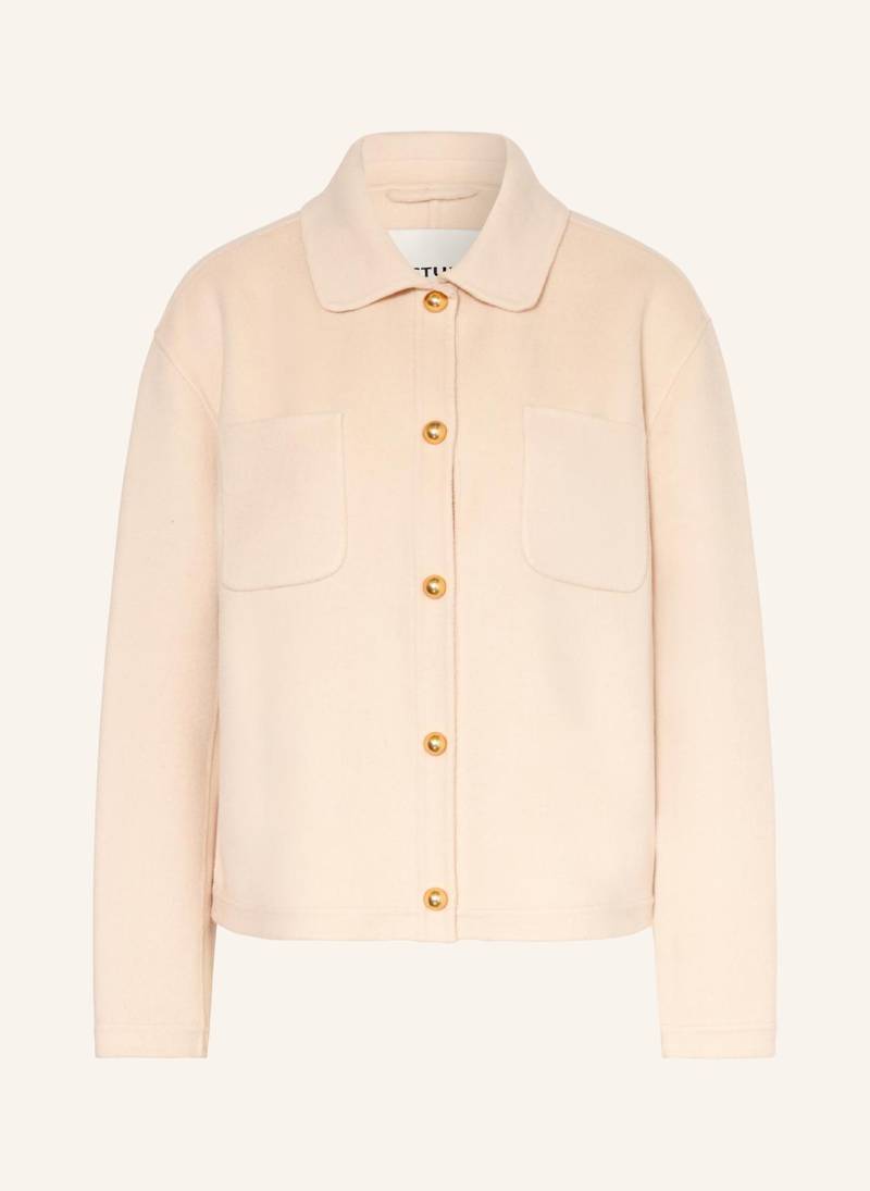 Iq Studio Wolljacke weiss von IQ STUDIO