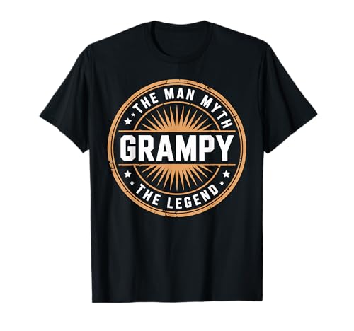 Grampy Man Myth Legend Lustiger Opa Humor T-Shirt Grampy Man Myth Legend Lustiger Opa Humor T-Shirt von IQTEE