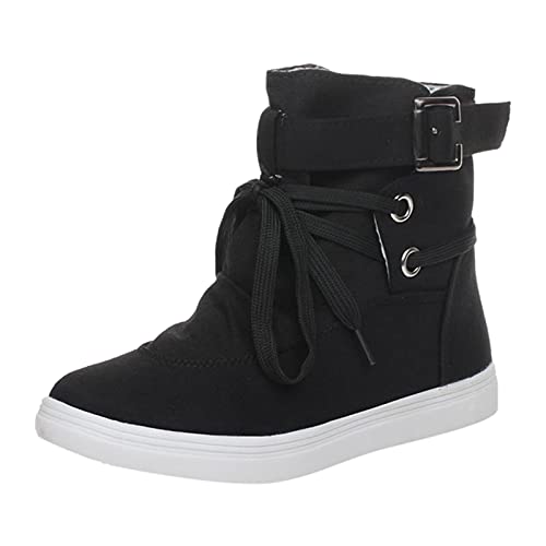 Flache Warme Boots Stiefeletten Schneeschuhe Damen Stiefeletten Spitz Booties Ankle Boots Für Frauen Frauen Klassische Stiefel Damen Gothic Chelsea Boots Flache Schuhe Mokassins Flache Warme Boots Stiefeletten Schneeschuhe Damen Stiefeletten Spitz Booties Ankle Boots Für Frauen Frauen Klassische Stiefel Damen Gothic Chelsea Boots Flache Schuhe Mokassins von IQYU
