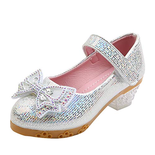 IQYU Absatzschuhe MäDchen - Perle Strass Paillette Bowknot Prinzessin Schuhe, Einzelne Schuhe, Crystal Schuhe, Rutschfest Kleinkindschuhe, Performance Tanzschuhe, Sommersandalen IQYU Absatzschuhe MäDchen - Perle Strass Paillette Bowknot Prinzessin Schuhe, Einzelne Schuhe, Crystal Schuhe, Rutschfest Kleinkindschuhe, Performance Tanzschuhe, Sommersandalen von IQYU
