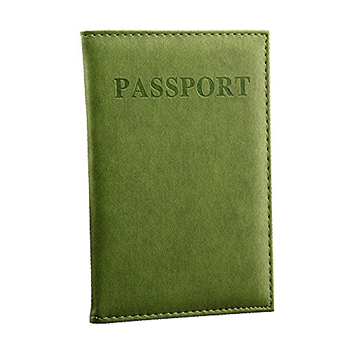 IQYU Cellulite Leggings Damen Mit Taschen Passport ID Protektor Beautiful Card dedizierte Abdeckungshaltertasche Umhängegurt Für Taschen (Green, One Size) von IQYU