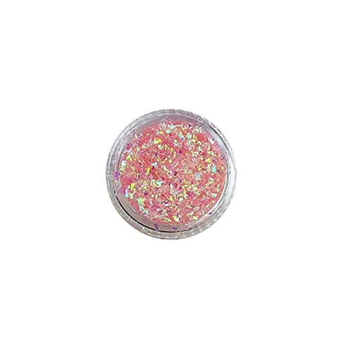 IQYU Farbenfroh Magazin Körper Glitzer Konzerte Musik Festival Rave Zubehör Gesicht Glitzer Gel Pailletten Glitzer Gesichtsfarbe Chunky Glitter Für Augen Lippen Haare Funkelndes Gel (B, One Size) von IQYU