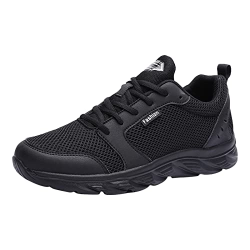 IQYU Herren Schuhe Weite K Extra Weit Mode Sommer und Herbst Herren Turnschuhe Schuhe Mesh atmungsaktiv flach leicht lässig Schnürung einfarbig Schuhe Herren Größe 46 IQYU Herren Schuhe Weite K Extra Weit Mode Sommer und Herbst Herren Turnschuhe Schuhe Mesh atmungsaktiv flach leicht lässig Schnürung einfarbig Schuhe Herren Größe 46 von IQYU