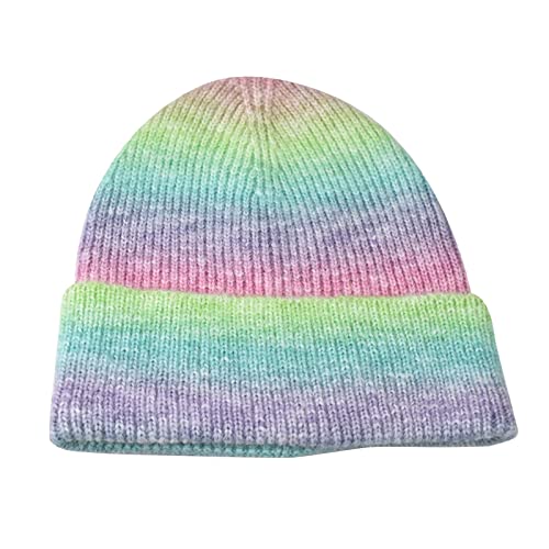 IQYU Jagd Winter Regenbogen-Drahtziehdreieck geprägtes reflektierendes Vinyl-Kunstleder für die Herstellung von Schuhoberteilen, Kleidung, Handtaschen Head Warmer (Green, One Size) von IQYU