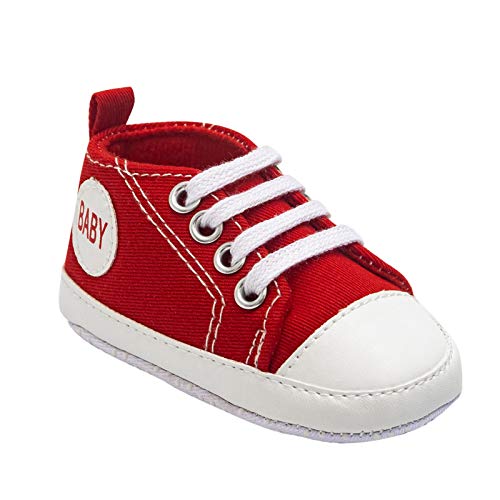 IQYU Kleinkind Schuhe Weichen Sohle Krabbelschuhe Babyschuhe Kinder Kinderschuhe Jungen Baby Schuhe 6-12monate Kinder Socken Schuhe Weiche Sohle Babyschuhe Anti-Rutsch-Socke Schuhe von IQYU