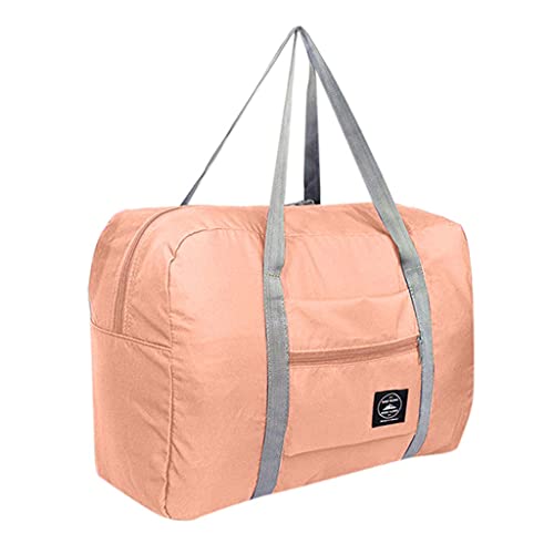 IQYU Koffer Grillbesteck Taschen Reisen mit Modekapazität für Mann Frauen Reisegepäck in der Tasche Kleiner Trolley Handgepäck (Pink, One Size) von IQYU